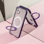 Mag Ring-fodral för iPhone 13 6,1″ i lila