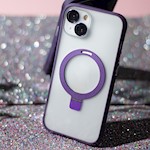 Mag Ring-fodral för iPhone 13 6,1″ i lila