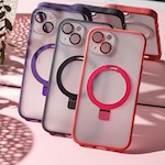 Mag Ring-fodral för iPhone 13 6,1″ i lila
