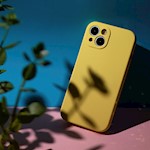 Mag Invisible fodral för iPhone 14 6,1" pastellgult