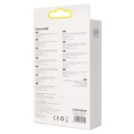Baseus kabel Explorer USB – USB-C 1,0 m svart automatisk avstängning 100W