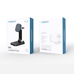 THREEKEY trådlös laddare TK-23 4-i-1 15W svart