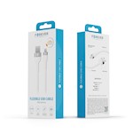 För evigt flexibel kabel USB – Lightning 1,0 m 2,4A vit