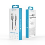 Forever Tornado kabel USB – USB-C 1,0 m 3A svart