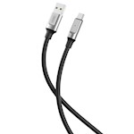 XO-kabel NB251 USB – USB-C 1,0 m 6A svart