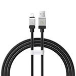 Baseus sladd CoolPlay USB – Lightning 1m 2,4A svart