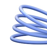 Baseus-kabel CoolPlay USB – Lightning 2m 2,4A blå