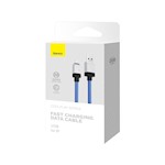 Baseus-kabel CoolPlay USB – Lightning 2m 2,4A blå