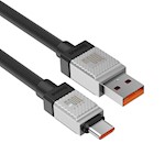 Baseus sladd CoolPlay USB – USB-C 1m 100W svart