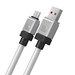 Baseus sladd CoolPlay USB – USB-C 1m 100W vit