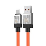 Baseus sladd CoolPlay USB – USB-C 1m 100W orange