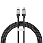 Baseus sladd CoolPlay USB-C – Lightning 1m 20W svart