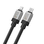 Baseus sladd CoolPlay USB-C – Lightning 1m 20W svart