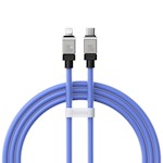 Baseus sladd CoolPlay USB-C – Lightning 2m 20W blå