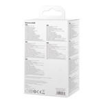 Baseus väggladdare GaN3 Pro PD 65W 2x USB-C 2x USB svart + USB-C – USB-C-kabel