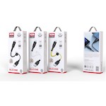 XO-kabel NB247 USB – microUSB 0,25 m 6A vit