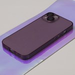 Slim Color fodral för modell Samsung Galaxy A25 5G (global) plommon