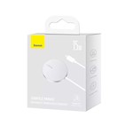 Baseus trådlös laddare Simple Mini 3 15W silver magnetisk