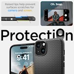 Spigen Mag Armor Magsafe-fodral för iPhone 15 6,1″ i matt svart