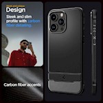 Spigen Rugged Armor Mag Magsafe fodral till iPhone 15 Pro 6,1" mattsvart