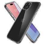 Spigen Ultra Hybrid skal för iPhone 15 6,1" kristallklart