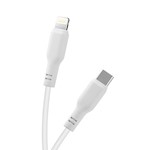 Maxlife MXUC-10 MFi-kabel USB-C – Lightning 1,0 m 27W vit