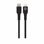 Forever CC-06 PD QC bil-laddare 1x USB-C 1x USB 20W svart + USB-C – Lightning-kabel 27W