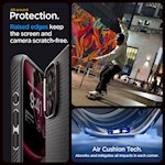 Spigen Liquid Air-fodral för iPhone 15 Pro Max 6,7″ i matt svart