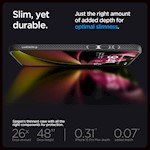 Spigen Liquid Air-fodral för iPhone 15 Pro Max 6,7″ i matt svart