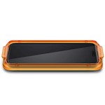 Spigen härdat glas ALM GLASS FC 2-PACK för iPhone 15 Pro Max 6,7 tum svart
