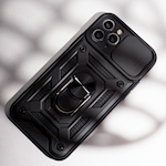 Defender Slide-fodral till iPhone 16 Pro 6,3″ svart