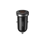 XO bil-laddare CC56 PD 30W QC 1x USB 1x USB-C svart