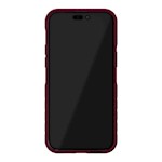 Ugly Rubber L-fodral för iPhone 15 Pro 6,1" vinröd