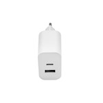 Maxlife MXTC-06 PD QC-laddare 1x USB-C 1x USB 30W vit