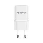 Evigt TC-01-20AC PD QC-laddare 1x USB-C 1x USB 20W vit