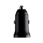 Devia bil laddare Smart Mini PD QC 3.0 30W 1x USB-C 1x USB svart