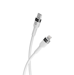 För evigt flexibel MFi-kabel USB-C – Lightning 1,0 m 27W vit