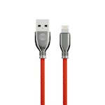 Forever Tornado kabel USB – Lightning 1,0 m 3A röd