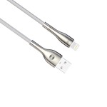 Forever Sleek kabel USB – Lightning 1,0 m 2,4A vit