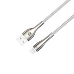 Forever Sleek kabel USB – Lightning 1,0 m 2,4A vit