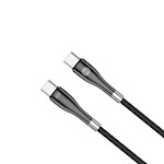 För alltid slank kabel USB-C – USB-C 1,0 m 60W svart