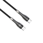 För alltid slank kabel USB-C – USB-C 1,0 m 60W svart