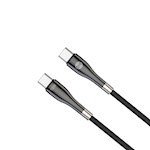 För alltid slank kabel USB-C – USB-C 1,0 m 100W svart