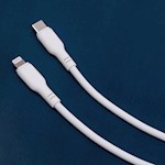 Maxlife MXUC-10 MFi-kabel USB-C – Lightning 1,0 m 27W vit