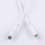 Maxlife MXUC-10 MFi-kabel USB-C – Lightning 1,0 m 27W vit