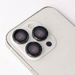 Set med linsglas för Samsung Galaxy S25 Plus, svart båge (3 st)