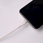 För evigt flexibel MFi-kabel USB-C – Lightning 1,0 m 27W vit