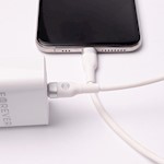 För evigt flexibel MFi-kabel USB-C – Lightning 1,0 m 27W vit