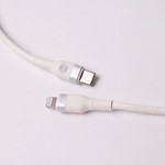 För evigt flexibel MFi-kabel USB-C – Lightning 1,0 m 27W vit