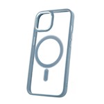 Satin Clear Mag-fodral för iPhone 13 6,1" blå